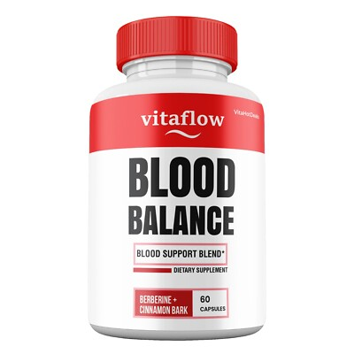 #ad #ad VitaFlow Blood Balance Max Strength Supplement Vita Flow Capsules 1 Pack $17.95