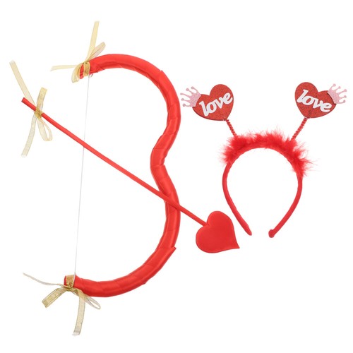 Headband Set Valentines Headbands for Women Day Miss - Picture 7 of 12