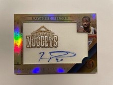 2010-11 Panini Gold Standard NBA Team Logo Signatures Raymond Felton 163/199