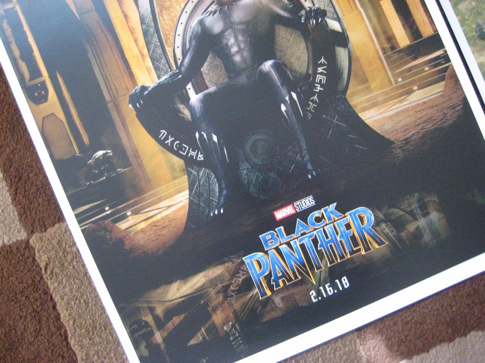 Marvel Black Panther 11" x 17" Collector's Movie Posters ( Set OF 3 ) - image 2 of 4