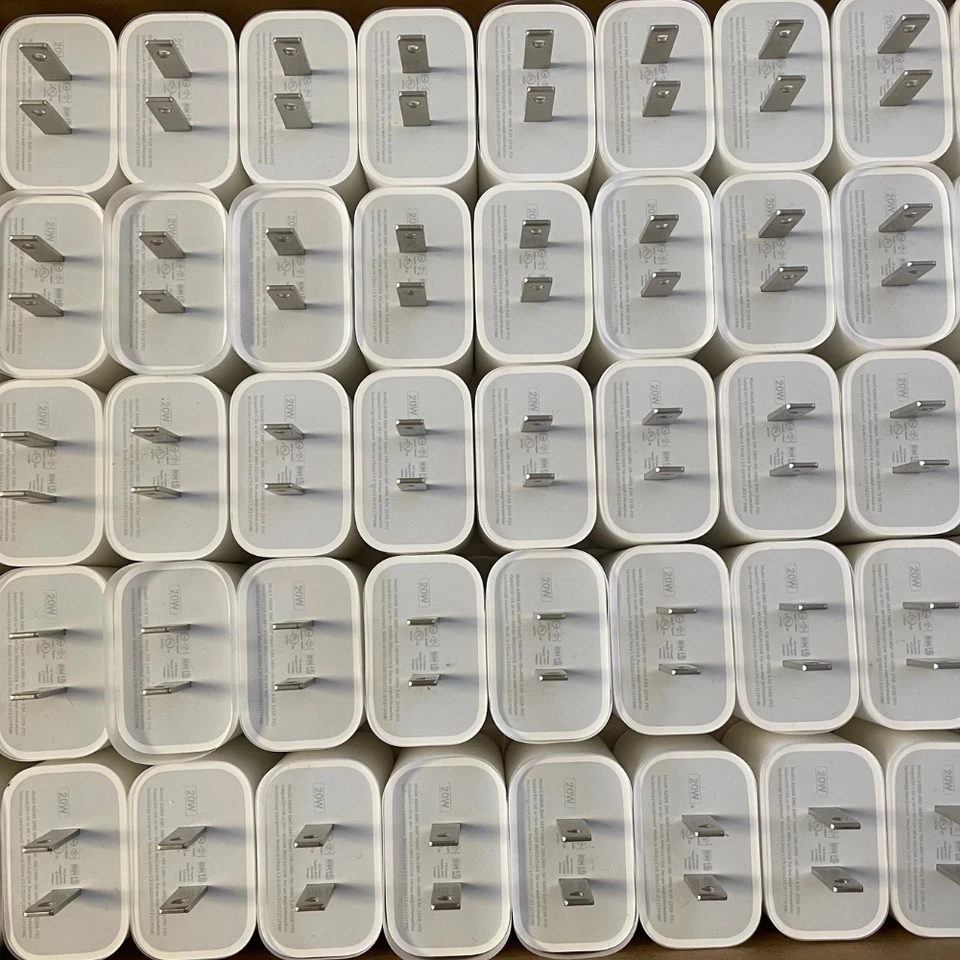 Lote 20W USB C Cargador Rápido Adaptador de Corriente Bloque para iPhone iPad Android Samsung Foto 2 de 4