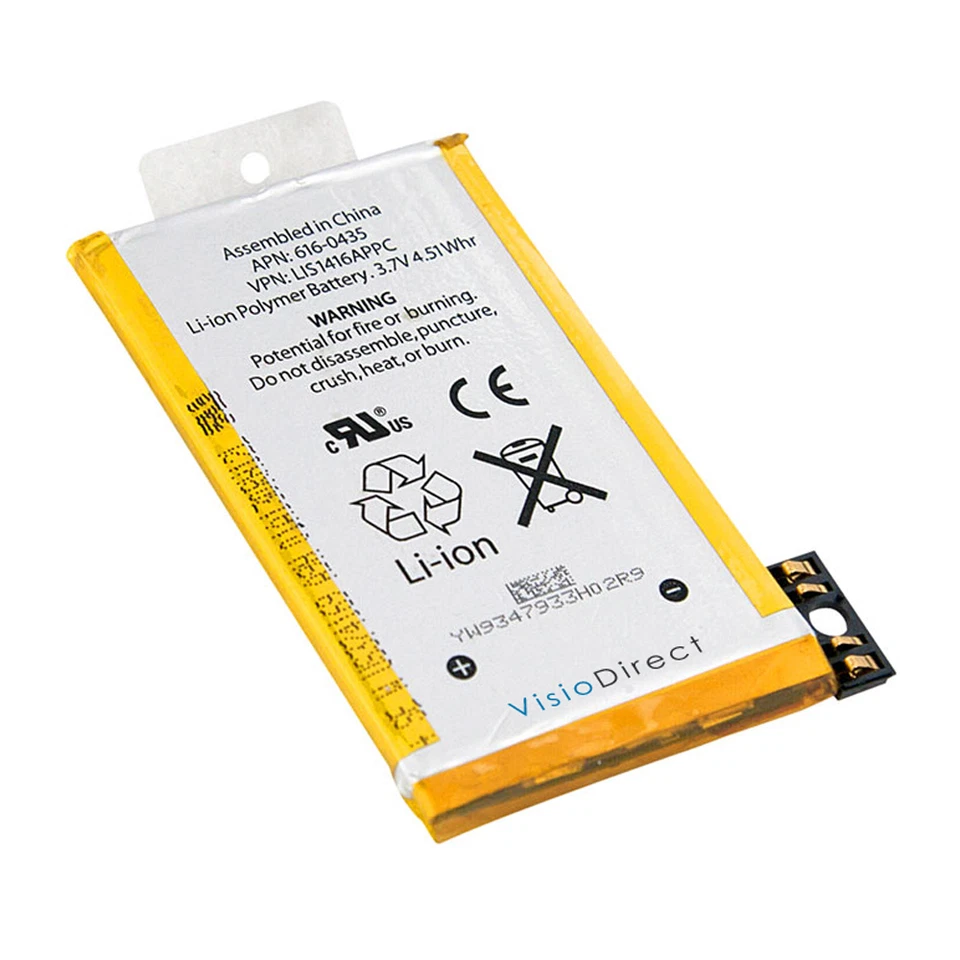 VISIODIRECT Batterie pour t�l�phone iphone 3GS 1250mAh 3.7V