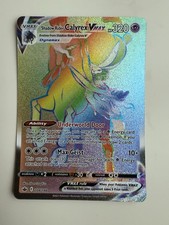 2021 Pokémon Shadow Rider Calyrex VMAX Rainbow 204/198 Chilling Reign Secret on eBay
