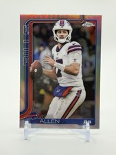 2025 Topps Chrome Football - Josh Allen TRUE REFRACTOR #32 - Buffalo Bills