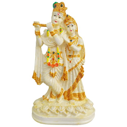 Indian Traditional Resin Radha Krishna beautiful Statue V357