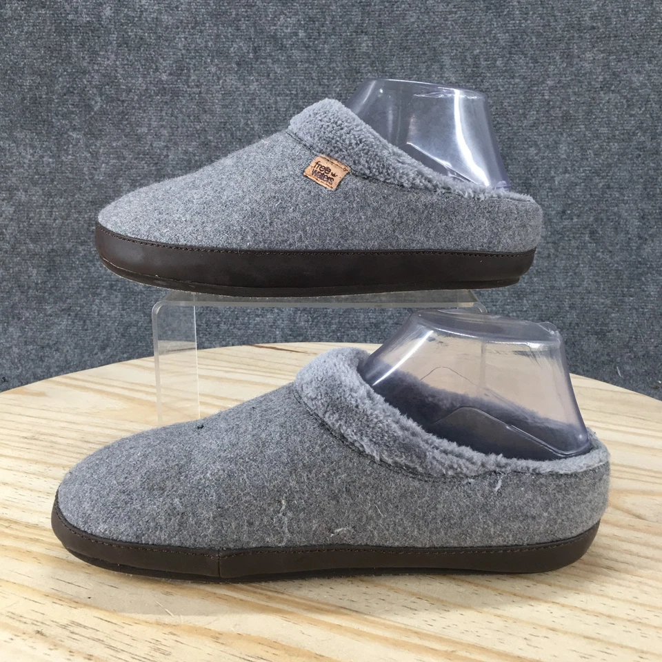 Free Waters 女式拖鞋 7.5-8.5 Chloe 2.0 骡子木屐灰色舒适圆头 — 第 2/4 张图片