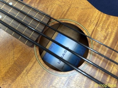 Kala UBass EM-FS 4-String Electric U-Bass Satin Finish with Gigbag