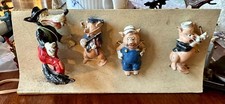 Excella RARE Disney Three Little Pigs And The Big Bad Wolf 1935 Original Card