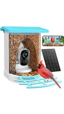 Smart Bird Feeder with Camera, AI Identify Bird Breed, Auto Capture Bird Watchin