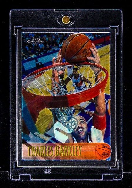 Charles Barkley OVERHEAD DUNK CARD Phoenix Suns