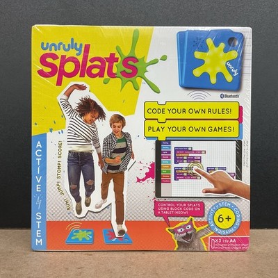 2 Unruly Splats - Active Stem Bluetooth Code Your Own Rules! - Factory Sealed