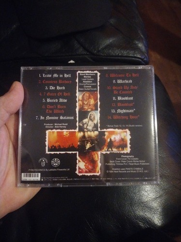 7th Date of Hell: Live by Venom CD - Picture 2 of 2