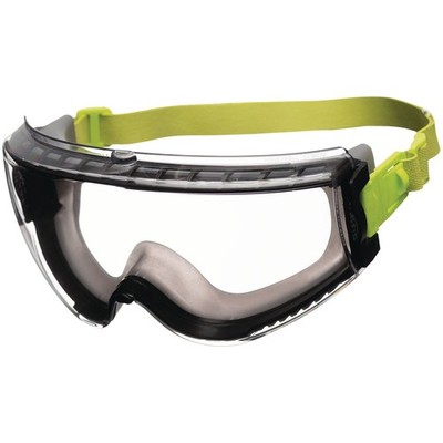 Vollsichtschutzbrille Avatar Plus EN166, EN170, UKCA Rahmen schwarz/grün, Scheib