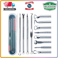 Blackhead Remover Pimple Comedone Extractor Tool Best Acne Removal Kit - Trea...