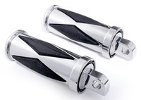 FußRasten Chrom F. Harley-Davidson Softail Dyna Sportster Heritage V-Rod Touring