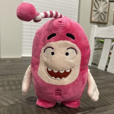 Oddbods Newt Pink Plush 14'' by Goffa   One Animation Character Toy