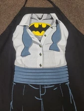 ICUP BATMAN TUXEDO Adult Size 100% Cotton Adjustable Black Apron