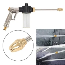 Car High Pressure Power Gun Water Spray Garden Hose Nozzle Pipe Lawn Washer Tool