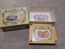 Spears Vintage 1980 Wooden Flower Press for Arts Crafts