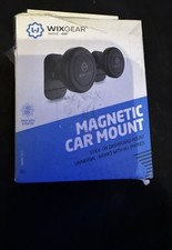 Magnetic Dashboard Car Mount Universal Holder By WixGear 2 Pack with 4 Plates