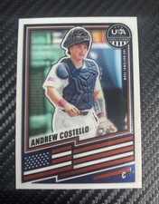 2026 Panini Stars & Stripes Prizm USA Baseball #32 Andrew Costello