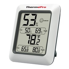 ThermoPro TP50 Digital Hygrometer Indoor Thermometer Room Thermometer and Humidi