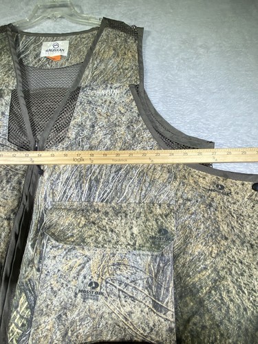 Magellan Outdoors Camo Vest Men’s 2XL Mossy Oak Hunting Hiking Fishing Game Bag - Picture 7 of 15