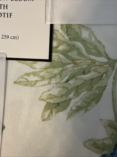 LENOX BUTTERFLY MEADOW BLOOM TABLECLOTH 60 X 102 RECTANGULAR NEW - Picture 8 of 9