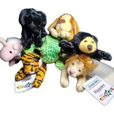 Animal Alley Toys R Us Small Plush Animals for McDonalds Lot of 7 Figures