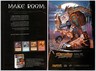Magic The Gathering - Mercadian Masques - Vintage Original Print Ad - Promo 1999