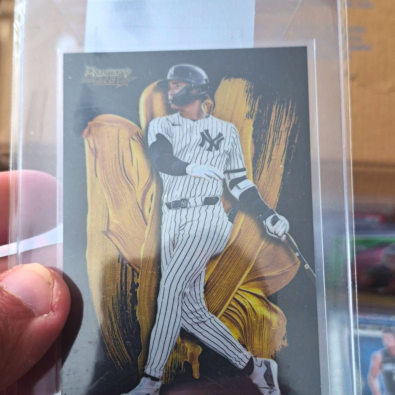 Topps 2025 Bowman's Best Strokes of Gold George Lombard Jr. SG-17 RC Yankees