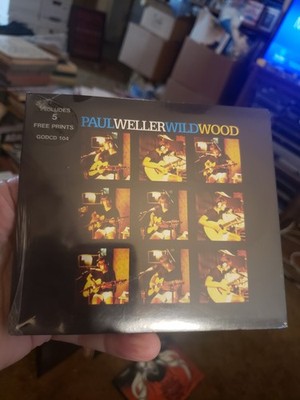 New Paul Weller Wild Wood Import CD Single With 5 Prints Sealed Original U.K. 