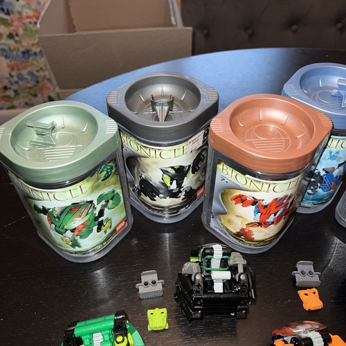 LEGO Bionicle Bohrok (8560 - 8565) von 2002 mit allen 6 - Krana - Kanistern - Anleitungen - Bild 13 von 21