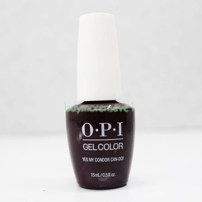 Gel Polish OPI GelColor Soak Off Nail Colours 15ml 0.5oz Choose Any * List 4B