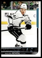 2018-19 Upper Deck Young Guns Sheldon Rempal Rookie Los Angeles Kings #458