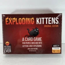 Exploding Kittens Card Game Original Edition Brand New Factory Sealed