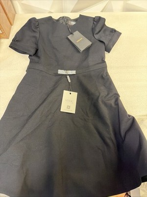VERSACE GIRLS PUNTO MILANO DRESS SIZE 10Y New 100% AUTHENTIC 