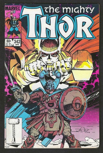 The Mighty Thor Lot #338 #341 #342 #343 1983-1984 VF- TO NM (READ DESCRIPTION) - Picture 6 of 13