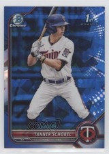 2022 Bowman Chrome Draft Sapphire Edition Tanner Schobel #BDC-28 qx7