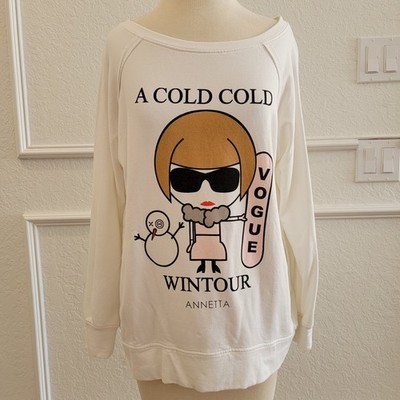House Of Mua Mua Anna Wintour Designer Sweatshirt Medium