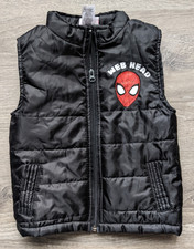 BOYS TODDLER 3T SPIDER MAN WEB HEAD MARVEL BL...