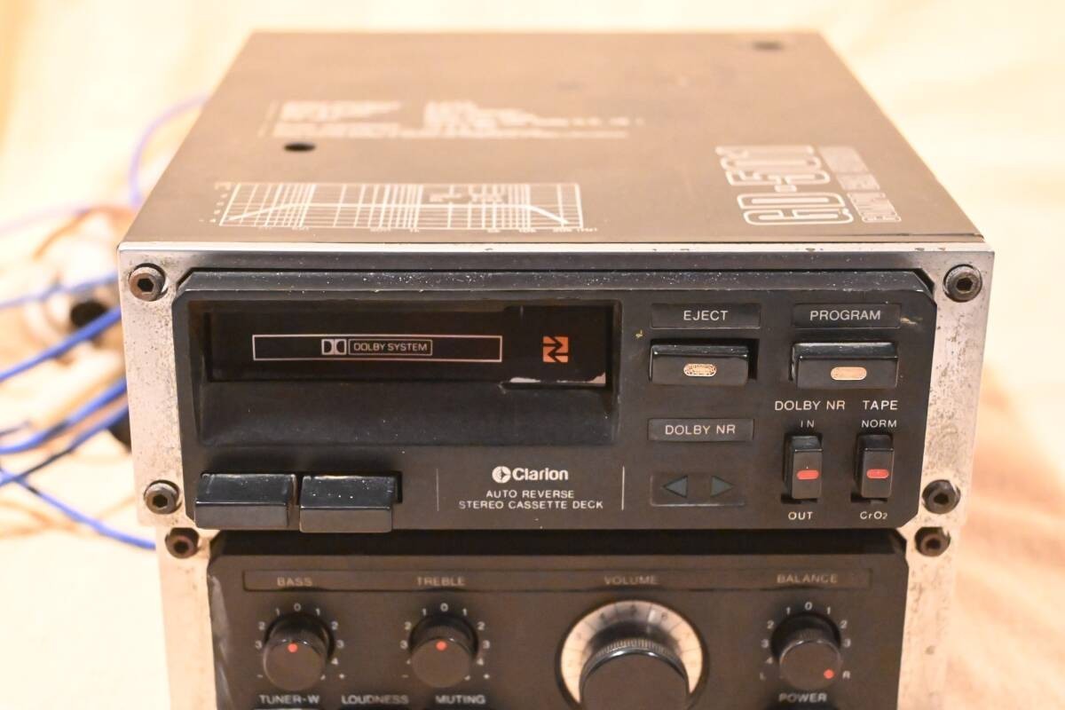 Clarion GD-501 GA-502 Car Stereo Component 2Set Vintage Junk JP | eBay