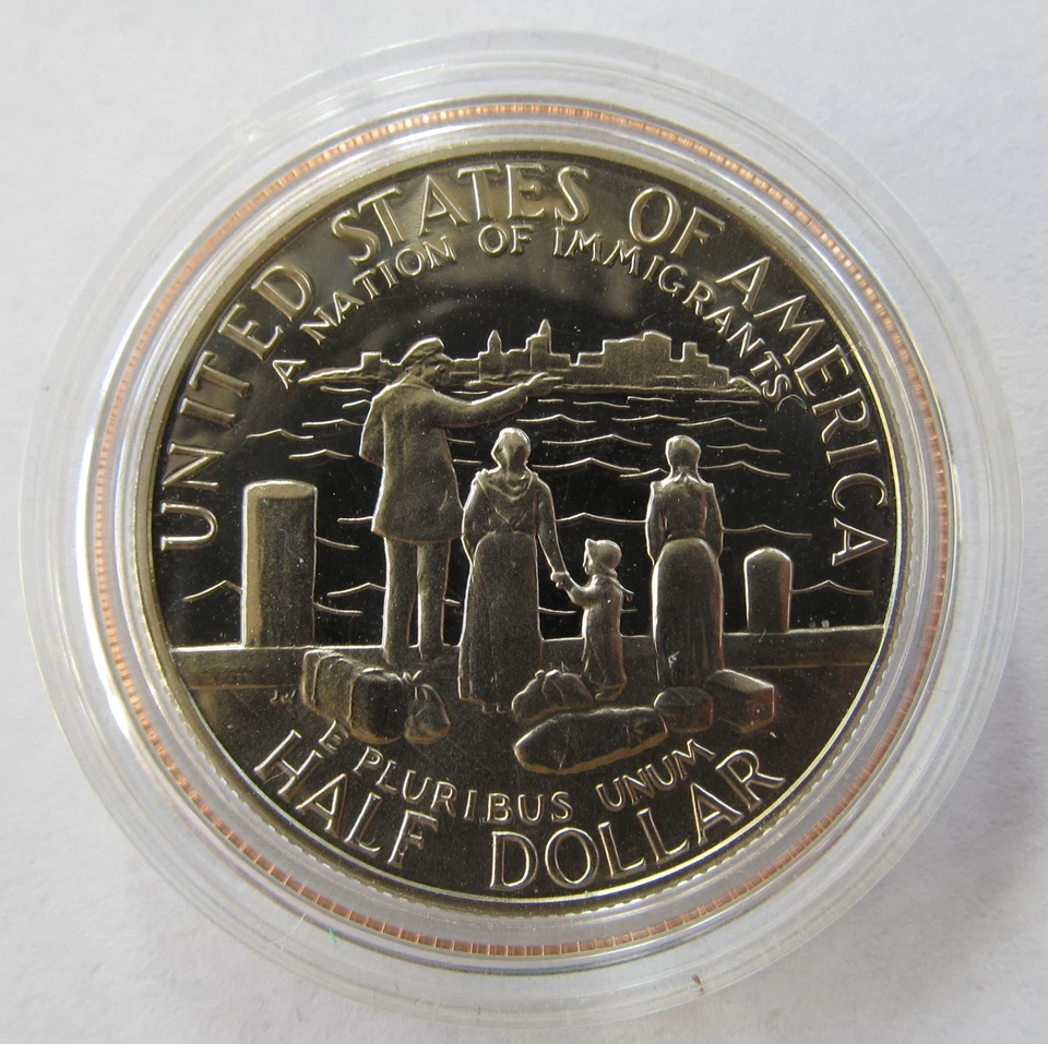 1986 S ½ Dollar Statue of Liberty Proof UNC, KM #212 - Image 3 of 4