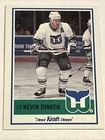 1990-91 Kraft NHL Kevin Dineen #11 - From Salesman's Set Factory Cut