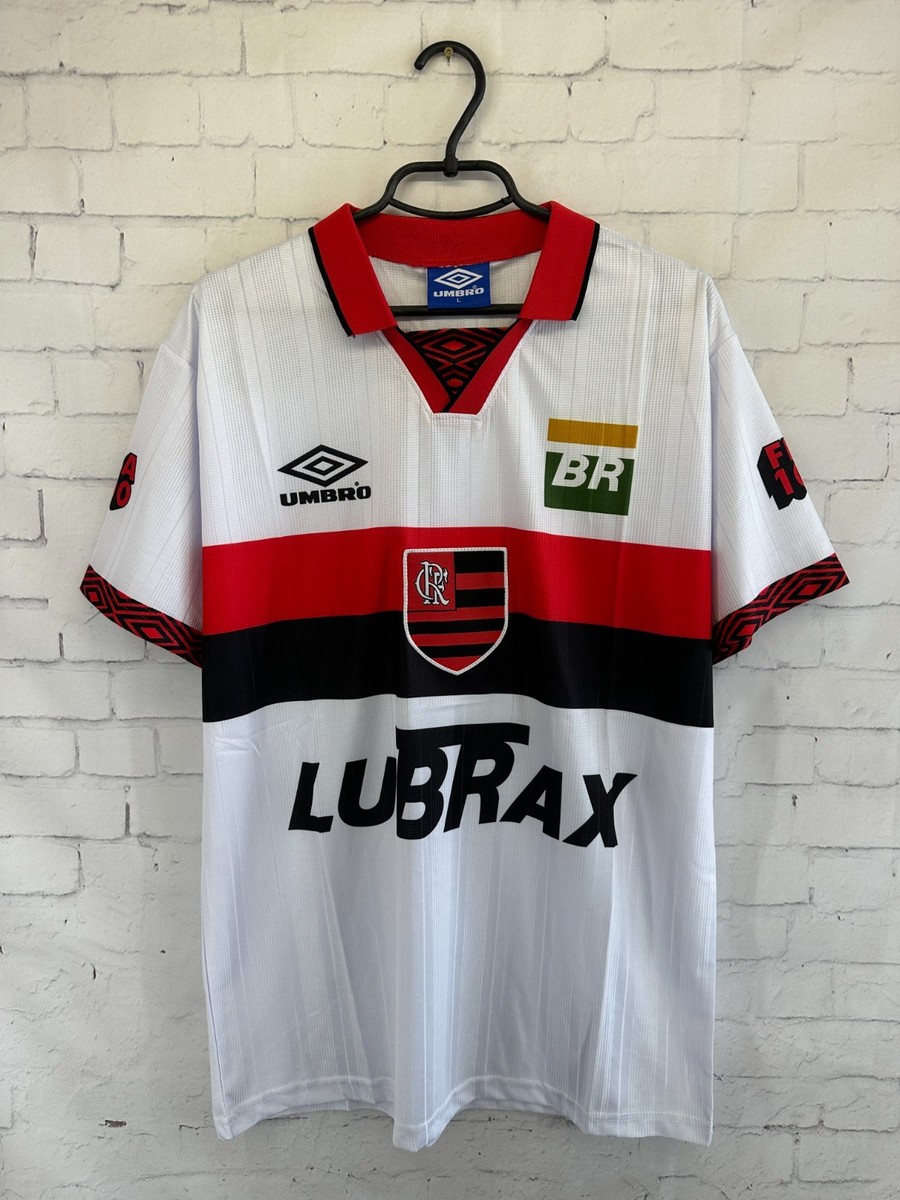 FLAMENGO BRAZIL 1996 1998 VINTAGE RETRO FOOTBALL SHIRT JERSEY AWAY