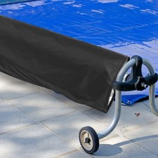 Pool Solar Cover Hot Tub Blanket Covers for Inflatable Pools Inground Reel