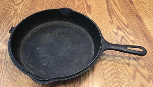 Vintage Griswold Cast Iron #80 Double Hinged Skillet (1103 LID Only) Erie Pa.