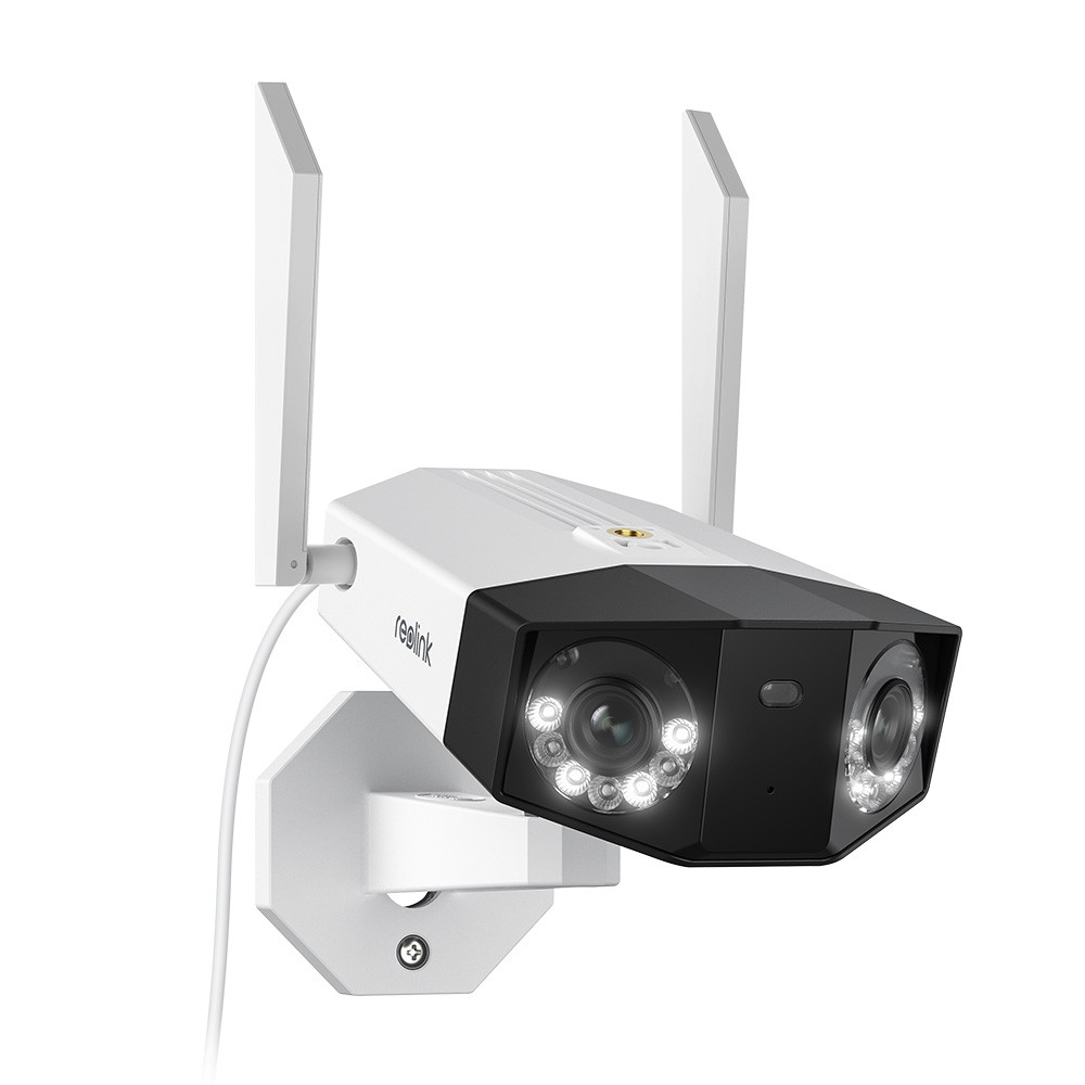 Reolink Duo Series Wifi 4K 8Mp Security Camera Outdoor Dual Lens Ultra Wide View