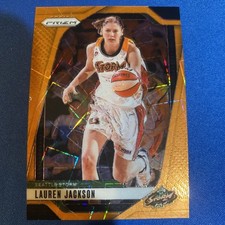2024 Panini Prizm WNBA Orange Velocity Prizms #108 Lauren Jackson Seattle Storm