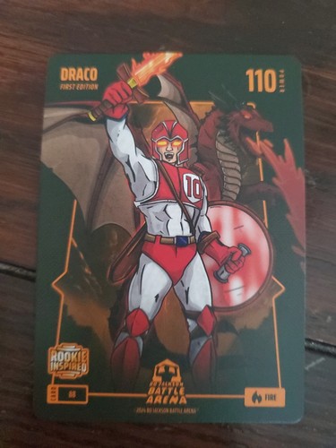 Bo Jackson Battle Arena Draco Drake Maye Rookie Card Fire #88